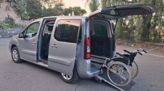 Peugeot Partner 2018 – Accessible PMR avec rampe – 88 000 km